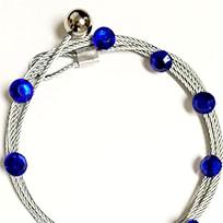 Image of Blue Gem My Mighty Magnet System - The simple and creative way to display pictures, cards or whatever matters to you using super strong Mighty Magnets.