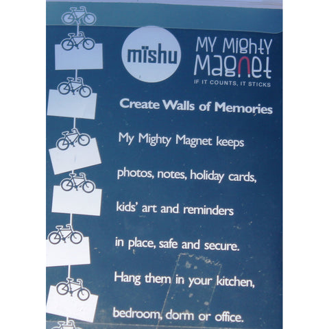 Image of Bicycles - My Mighty Magnet System - The simple and creative way to display pictures, cards or whatever matters to you using super strong Mighty Magnets.