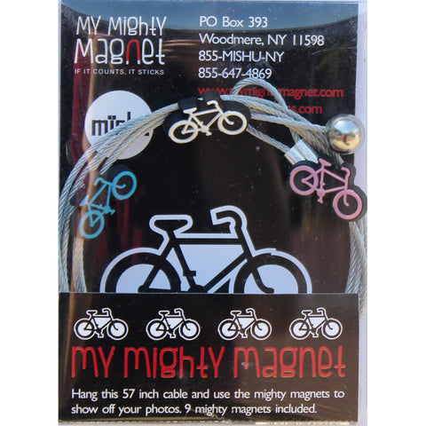Image of Bicycles - My Mighty Magnet System - The simple and creative way to display pictures, cards or whatever matters to you using super strong Mighty Magnets.