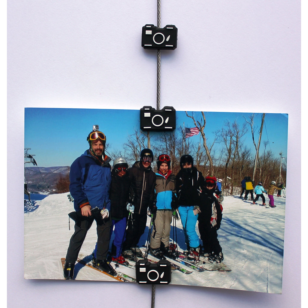 Black Camera My Mighty Magnet System - The simple and creative way to display pictures, cards or whatever matters to you using super strong Mighty Magnets.