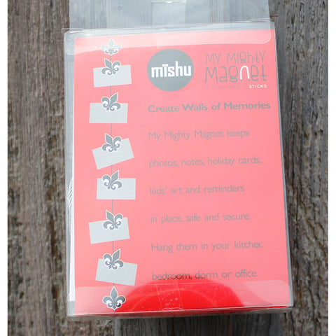 Image of Fleur De Lis My Mighty Magnet System - The simple and creative way to display pictures, cards or whatever matters to you using super strong Mighty Magnets.