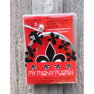 Fleur De Lis My Mighty Magnet System - The simple and creative way to display pictures, cards or whatever matters to you using super strong Mighty Magnets.