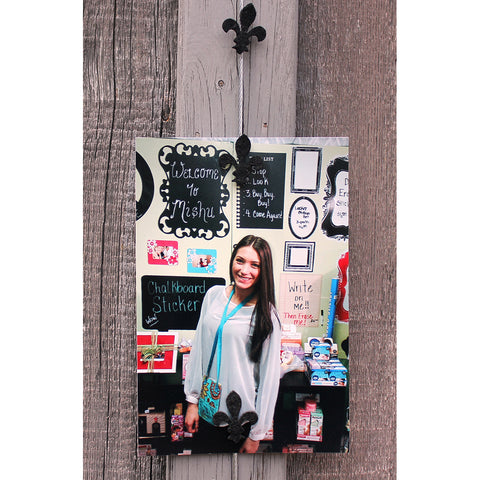 Image of Fleur De Lis My Mighty Magnet System - The simple and creative way to display pictures, cards or whatever matters to you using super strong Mighty Magnets.