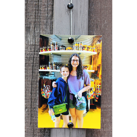 Image of Black Gem My Mighty Magnet System - The simple and creative way to display pictures, cards or whatever matters to you using super strong Mighty Magnets.