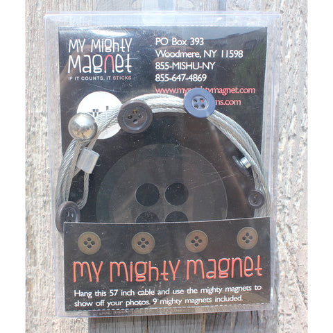 Image of Buttons - My Mighty Magnet System - The simple and creative way to display pictures, cards or whatever matters to you using super strong Mighty Magnets.