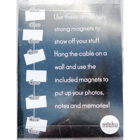 Image of Cheer My Mighty Magnet System - The simple and creative way to display pictures, cards or whatever matters to you using super strong Mighty Magnets.