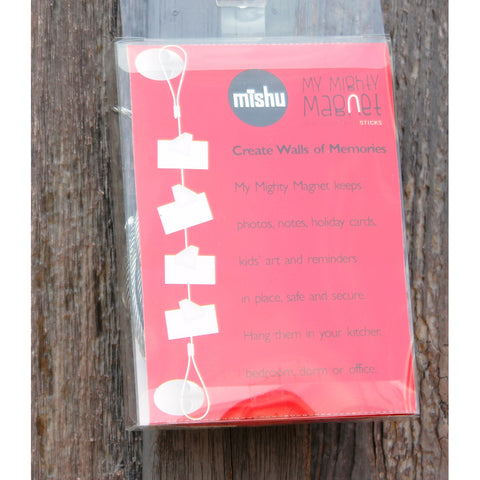 Image of SUPER CABLE MY MIGHTY MAGNET SYSTEM - The simple and creative way to display pictures, cards or whatever matters to you using super strong Mighty Magnets.