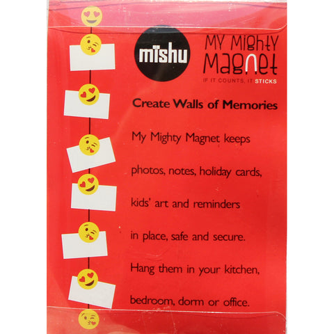 Image of Emoji - 2 Style Kissie Mix - My Mighty Magnet System - The simple and creative way to display pictures, cards or whatever matters to you using super strong Mighty Magnets.