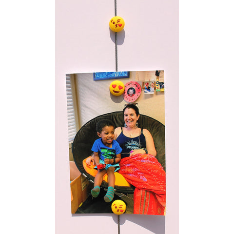 Image of Emoji - 2 Style Kissie Mix - My Mighty Magnet System - The simple and creative way to display pictures, cards or whatever matters to you using super strong Mighty Magnets.
