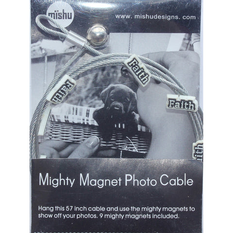 Image of Faith My Mighty Magnet System - The simple and creative way to display pictures, cards or whatever matters to you using super strong Mighty Magnets.