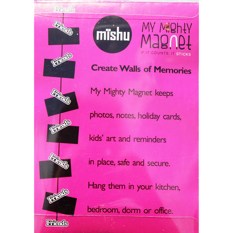 Image of FRIENDS My Mighty Magnet System - The simple and creative way to display pictures, cards or whatever matters to you using super strong Mighty Magnets.