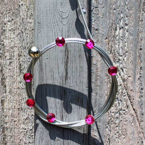 Image of Hot Pink Gem My Mighty Magnet System - The simple and creative way to display pictures, cards or whatever matters to you using super strong Mighty Magnets.