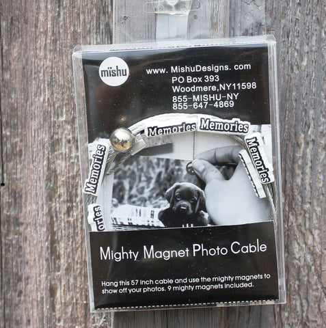 Image of MEMORIES My Mighty Magnet System - The simple and creative way to display pictures, cards or whatever matters to you using super strong Mighty Magnets.