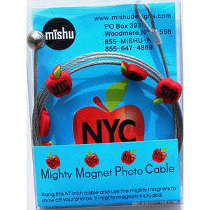 Big Apple NYC My Mighty Magnet System - The simple and creative way to display pictures, cards or whatever matters to you using super strong Mighty Magnets.