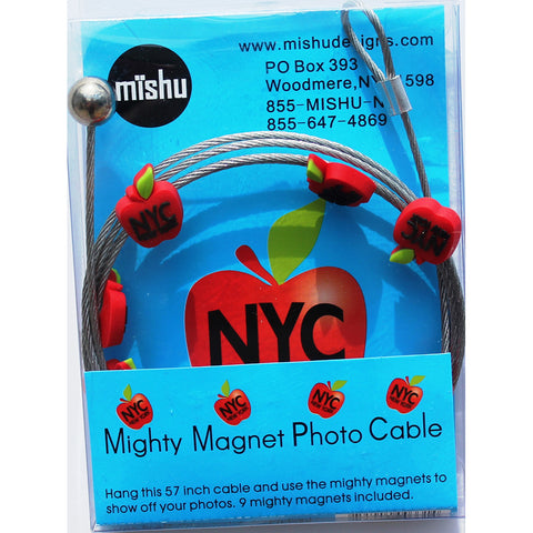 Image of Big Apple NYC My Mighty Magnet System - The simple and creative way to display pictures, cards or whatever matters to you using super strong Mighty Magnets.