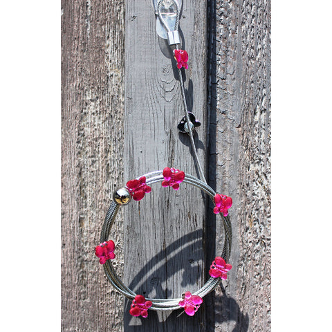 Image of Pink Butterfly My Mighty Magnet System - The simple and creative way to display pictures, cards or whatever matters to you using super strong Mighty Magnets.