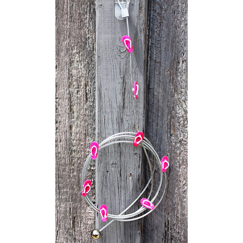 Image of Pink Flip Flops My Mighty Magnet System - The simple and creative way to display pictures, cards or whatever matters to you using super strong Mighty Magnets.