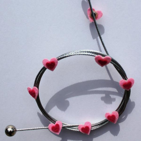 Image of Pink Heart My Mighty Magnet System - The simple and creative way to display pictures, cards or whatever matters to you using super strong Mighty Magnets.