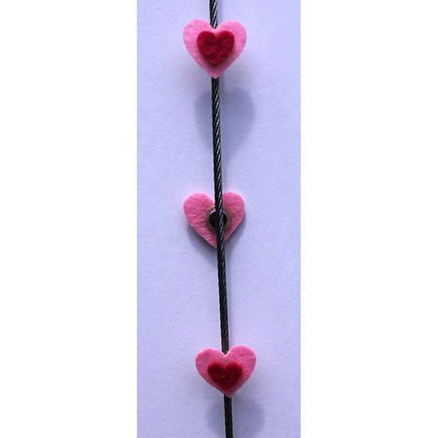 Image of Pink Heart My Mighty Magnet System - The simple and creative way to display pictures, cards or whatever matters to you using super strong Mighty Magnets.