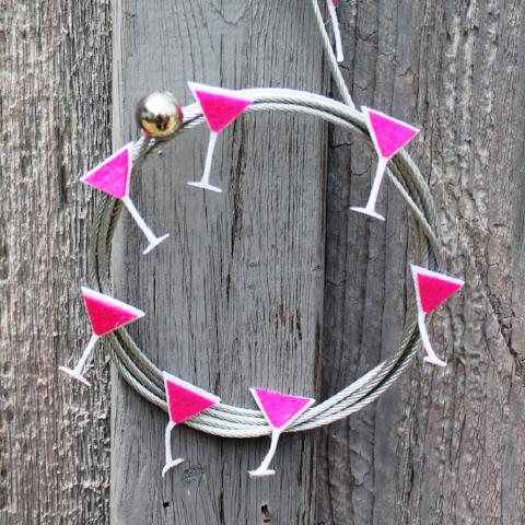 Image of Martini Glass My Mighty Magnet System - The simple and creative way to display pictures, Christmas cards or whatever matters to you using super strong Mighty Magnets.