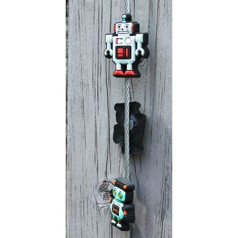 Image of Robots My Mighty Magnet System - The simple and creative way to display pictures, cards or whatever matters to you using super strong Mighty Magnets.