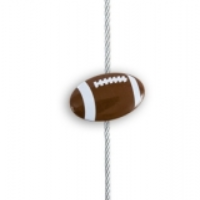 Image of Football - The simple and creative way to display pictures, cards or whatever matters to you using super strong Mighty Magnets.