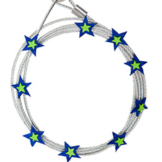 Image of Blue Star My Mighty Magnet System - The simple and creative way to display pictures, cards or whatever matters to you using super strong Mighty Magnets.