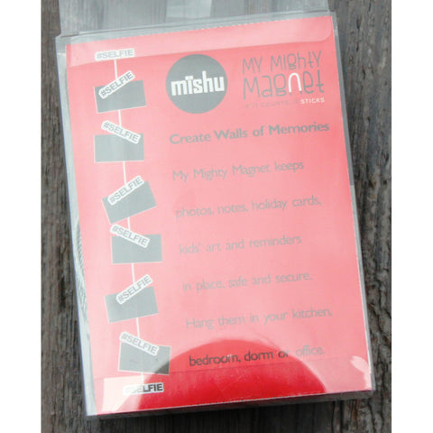 Image of #SELFIE My Mighty Magnet System - The simple and creative way to display pictures, cards or whatever matters to you using super strong Mighty Magnets.
