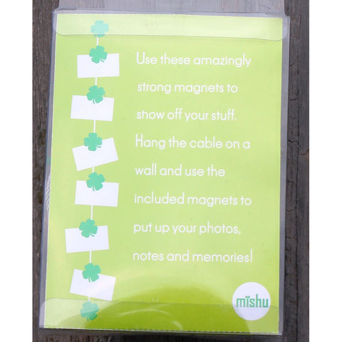 Image of Shamrock My Mighty Magnet System - The simple and creative way to display pictures, cards or whatever matters to you using super strong Mighty Magnets.