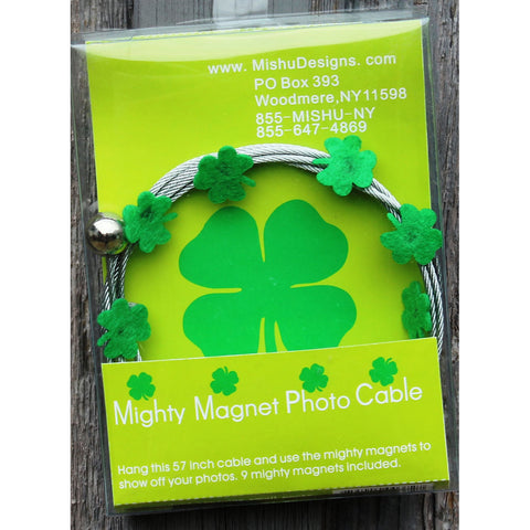 Image of Shamrock My Mighty Magnet System - The simple and creative way to display pictures, cards or whatever matters to you using super strong Mighty Magnets.
