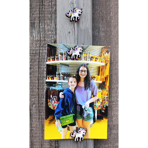 Image of Unicorn My Mighty Magnet System - The simple and creative way to display pictures, cards or whatever matters to you using super strong Mighty Magnets.