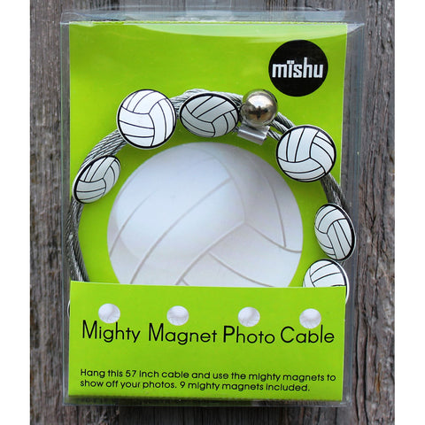 Volleyball  - The simple and creative way to display pictures, cards or whatever matters to you using super strong Mighty Magnets.