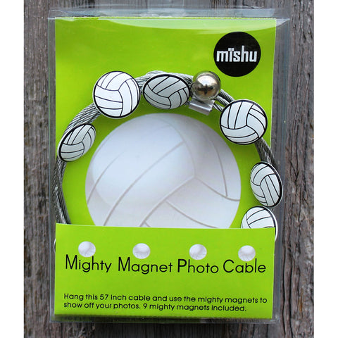 Image of Volleyball - The simple and creative way to display pictures, cards or whatever matters to you using super strong Mighty Magnets.