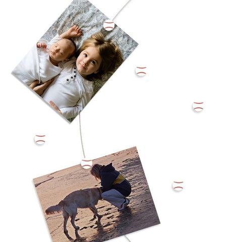 Image of Baseball - The simple and creative way to display pictures, cards or whatever matters to you using super strong Mighty Magnets.
