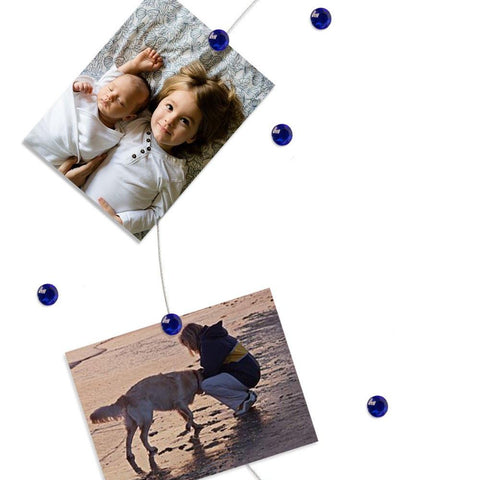 Image of Blue Gem My Mighty Magnet System - The simple and creative way to display pictures, cards or whatever matters to you using super strong Mighty Magnets.