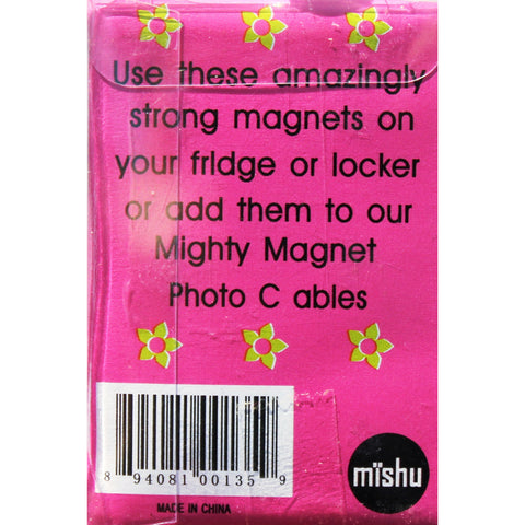 Image of Blue Flower Extra Mighty Magnets - 6 Mighty Magnets per package