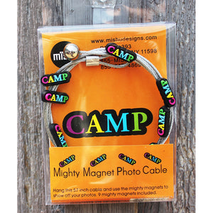 Camp My Mighty Magnet System - The simple and creative way to display pictures, cards or whatever matters to you using super strong Mighty Magnets.