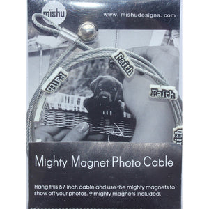 Faith My Mighty Magnet System - The simple and creative way to display pictures, cards or whatever matters to you using super strong Mighty Magnets.