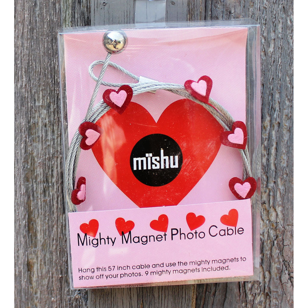 Red Heart My Mighty Magnet System - The simple and creative way to display pictures, cards or whatever matters to you using super strong Mighty Magnets.